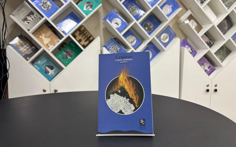 Editorial Cultura presenta el libro de cuentos “Cenizas” de Flavio Herrera