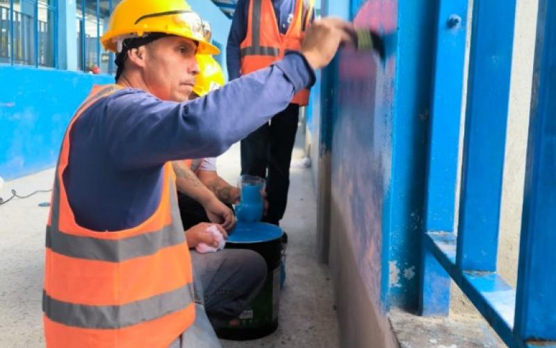  Sección de Mantenimiento fortalece la infraestructura pública durante 2025