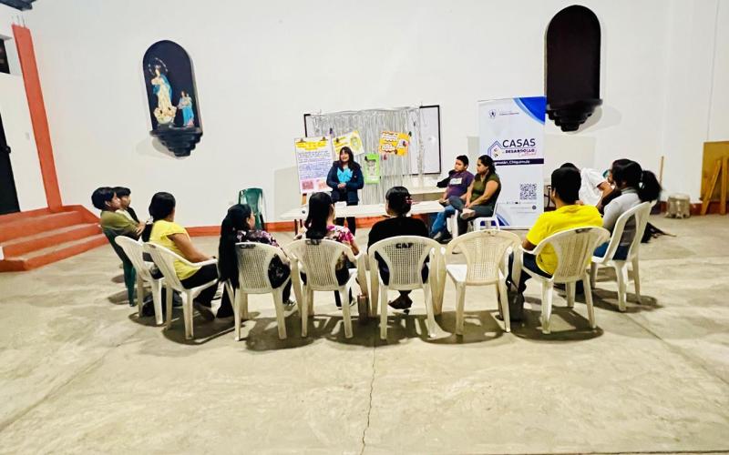 Jóvenes de Camotán fortalecen su identidad cultural a través de conferencia histórica