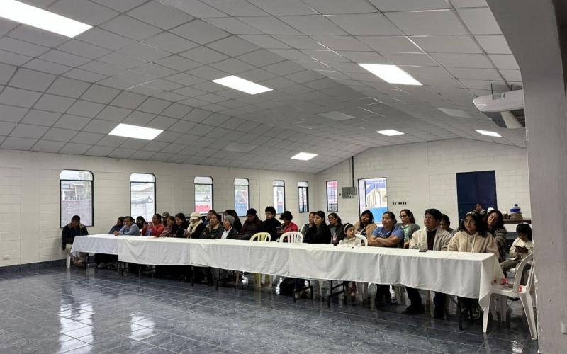 Capacitación llevada a cabo en Cobán, Alta Verapaz. 