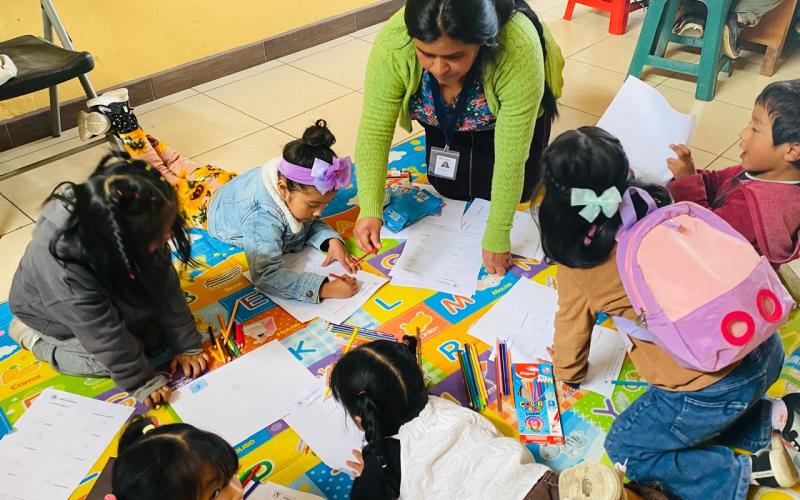 Taller sobre uso del idioma maya K'iche'. 