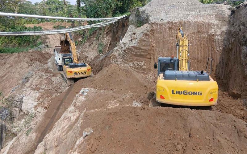 Avanzan trabajos en la CITO-180 para mejorar la conexión entre Retalhuleu y Quetzaltenango