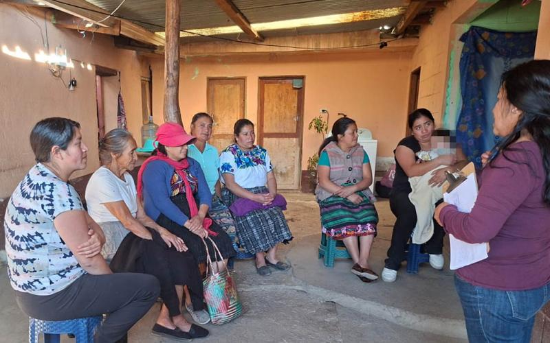 Familias de Cantel y Salcajá fortalecen prácticas de higiene y salud alimentaria