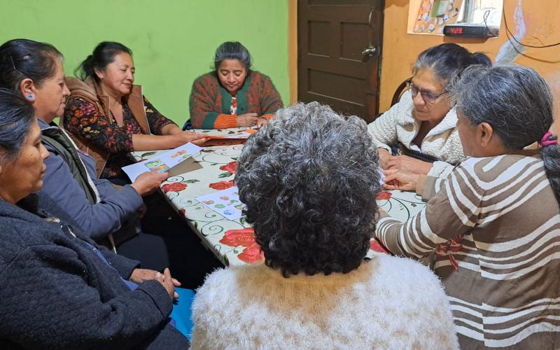Familias de Salcajá capacitadas en seguridad alimentaria y nutricional