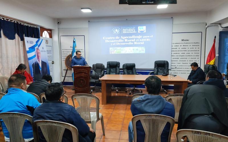 Fortalecen la planificación territorial y el emprendimiento rural en San Marcos