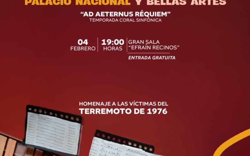 “Ad Aeternus Réquiem” agrupaciones Marimbísticas