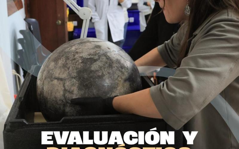 Evaluación y diagnóstico a bienes culturales prehispánicos