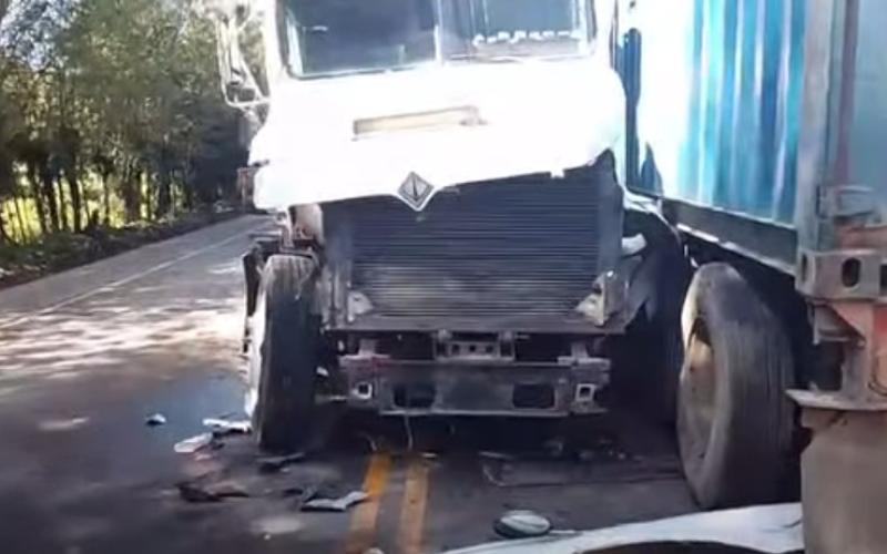 Provial atiende colisión en el km 275 de la ruta al Atlántico