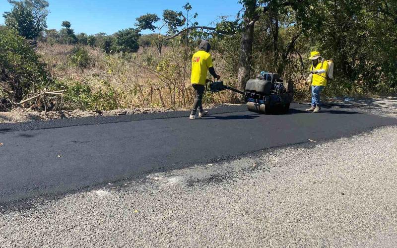 Mejoran la ruta entre Nentón y Cuatro Caminos 