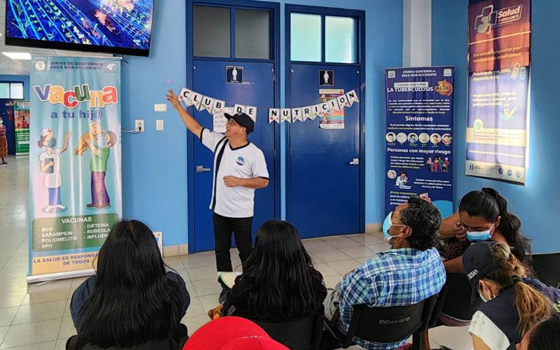Club de Nutrición fortalece conocimientos de familias para mejorar la alimentación de la niñez en Chuarrancho