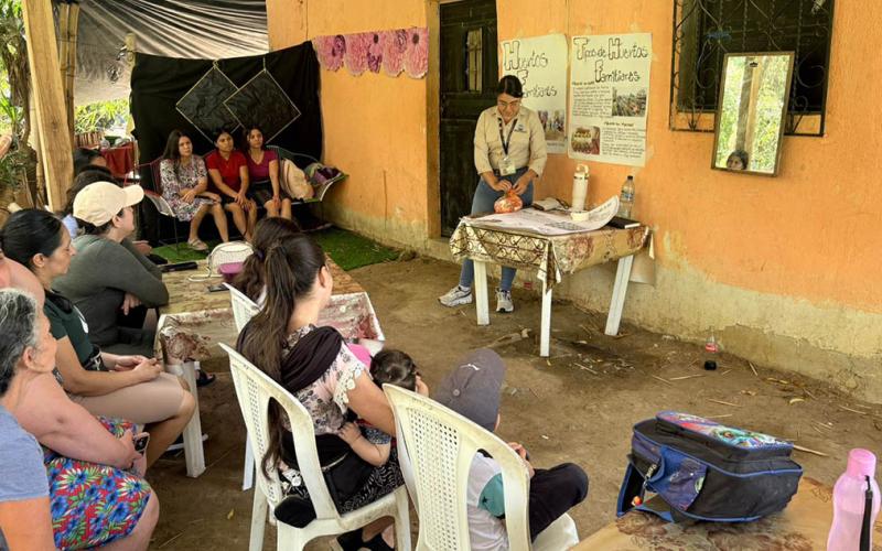 Huertos familiares fomentan seguridad alimentaria en Zacapa