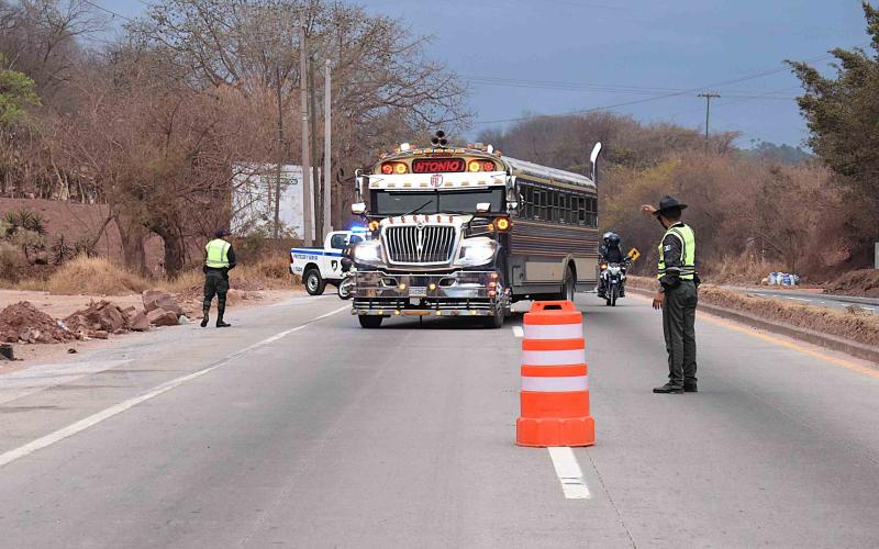 Provial fortalece la seguridad vial con operativo interinstitucional en ruta CA-9 Norte