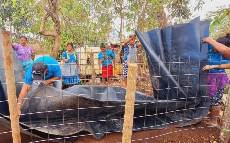 Promueven uso de reservorios de geomembrana para el riego de hortalizas 
