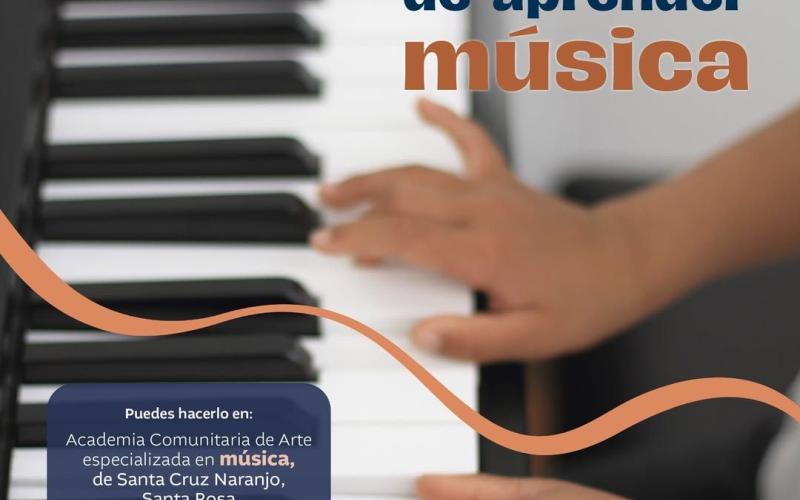 ¡Es momento de aprender música!