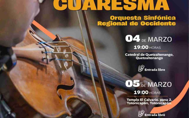 Temporada de Cuaresma de la Orquesta Sinfónica Regional de Occidente