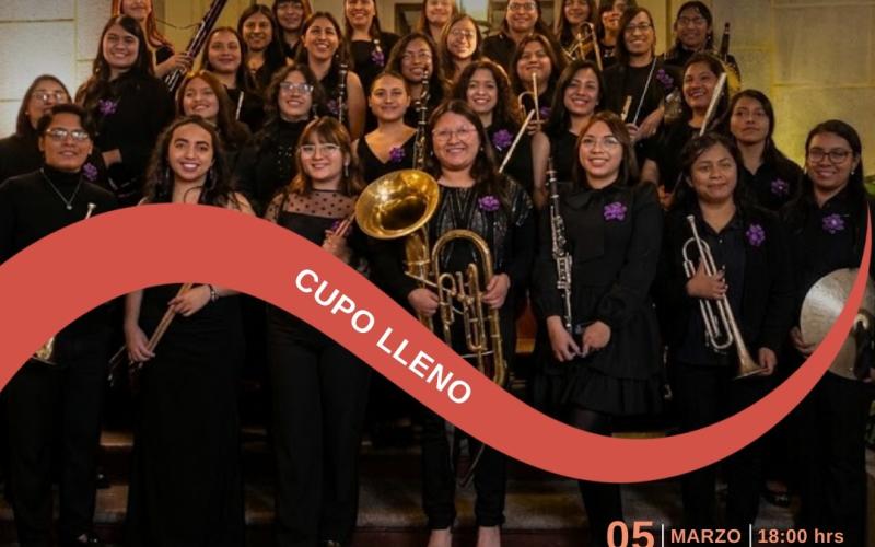 Aviso importante: Cupo lleno para el concierto Marchas de Cuaresma y Semana Santa