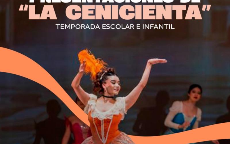 La Gran Sala Efraín Recinos se llena de magia con “La Cenicienta” del Ballet Nacional de Guatemala “Christa Mertins”