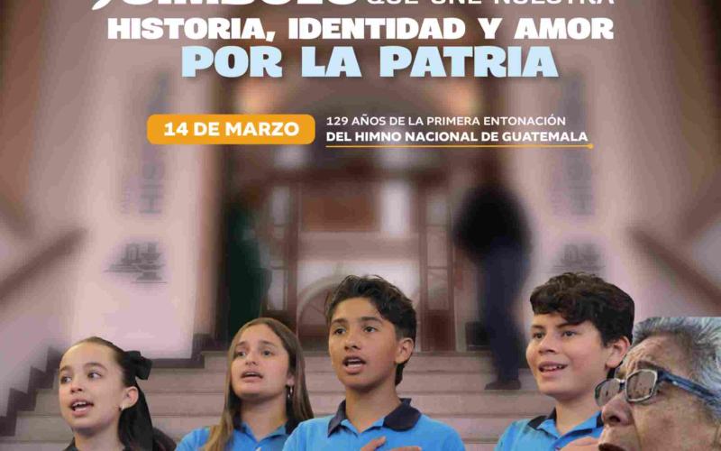 129 años de la primera entonación del Himno Nacional de Guatemala