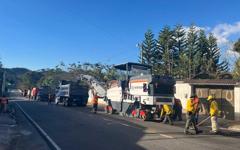 Continúan los trabajos para mejorar la CA-12