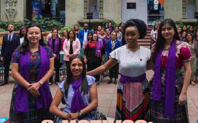 Acto “Por y para todas las mujeres y niñas: Derecho, justicia y acción”