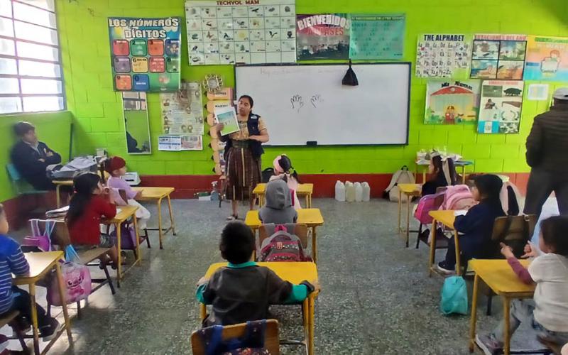 Fortalecen la higiene e inocuidad alimentaria en escuelas de Quetzaltenango