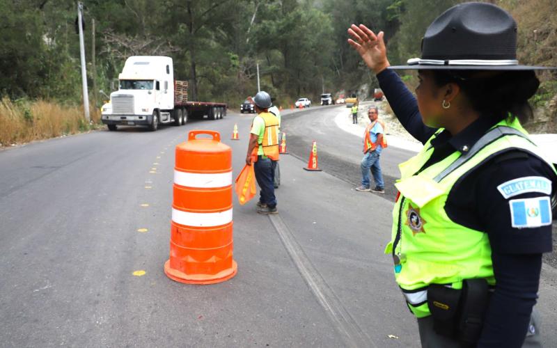 Provial refuerza orden vial durante ampliación en La Conora