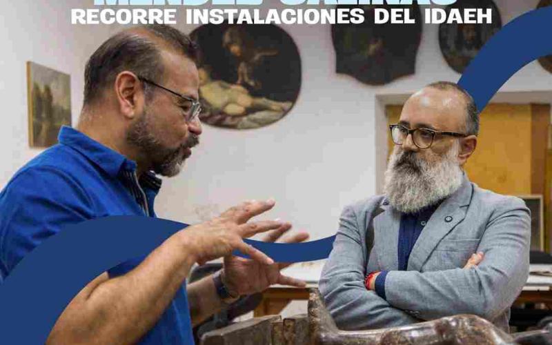 El ministro Luis Méndez Salinas realizó un recorrido por las instalaciones del IDAEH