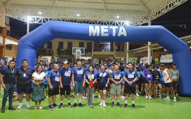 San Pedro La Laguna se llena de energía y participación con la Carrera Leyendas de Guatemala. 