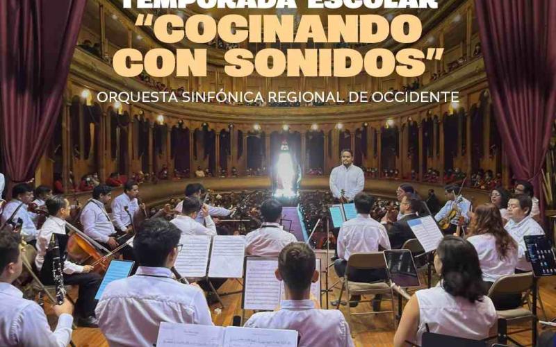 Cuarto concierto de la Temporada Escolar “Cocinando con sonidos”