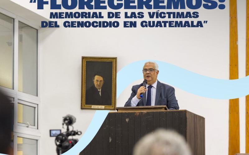 «Floreceremos: memorial de las víctimas del genocidio en Guatemala»