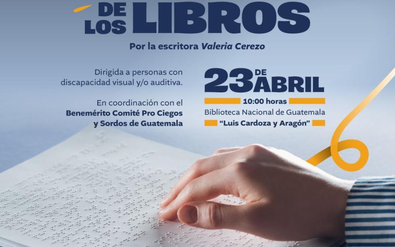 Te invitamos a la charla “La magia de los libros”
