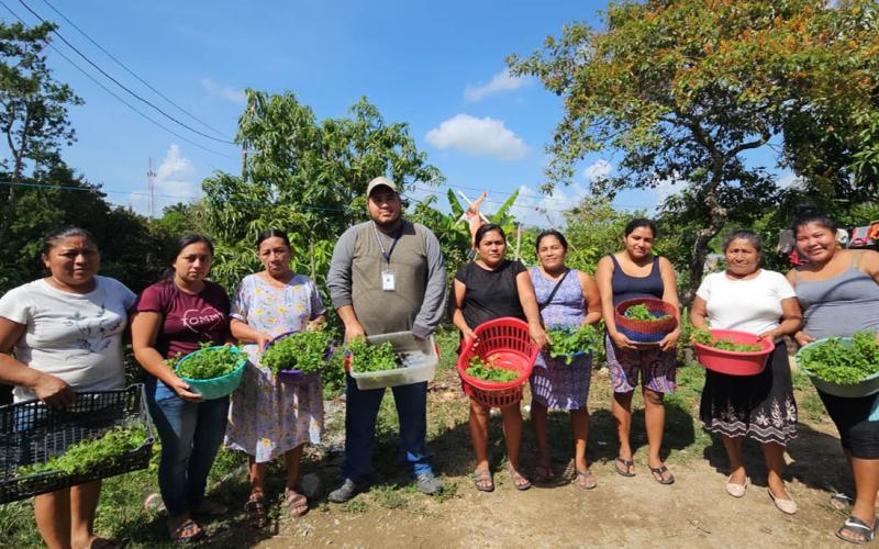 Más de mil familias de Petén fueron beneficiadas con pilones