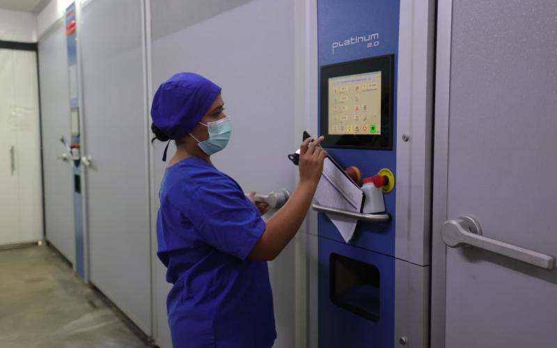 Verifican medidas de bioseguridad en incubadora avícola de Jalapa
