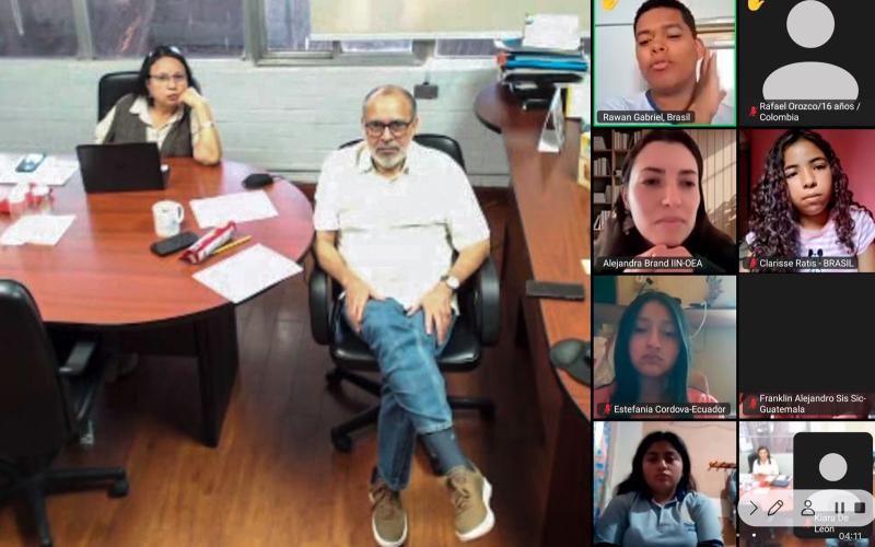 SBS fortalece la preparación de niñas, niños y adolescentes rumbo a la 100ª Reunión del IIN 