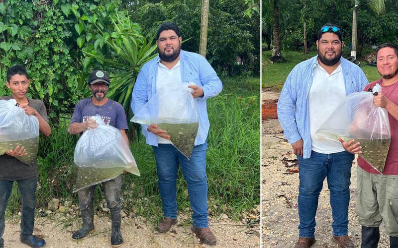 Productores de El Chal fortalecen su producción acuícola
