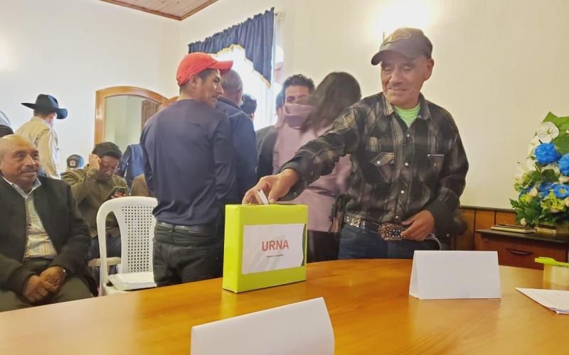 Por finalizar elección de representantes sociales en los Codede 