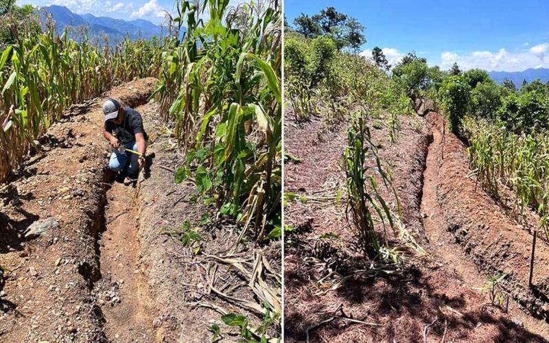 Supervisan implementación del programa Suelos y Agua para el Futuro en La Unión