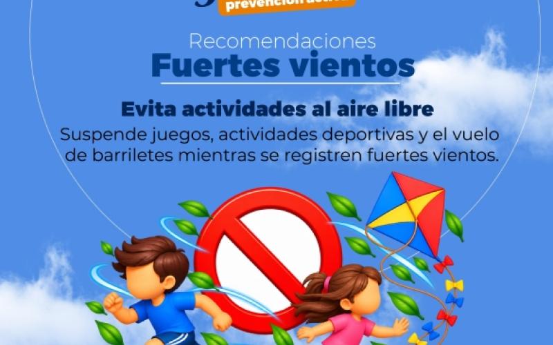 vientos fuertes