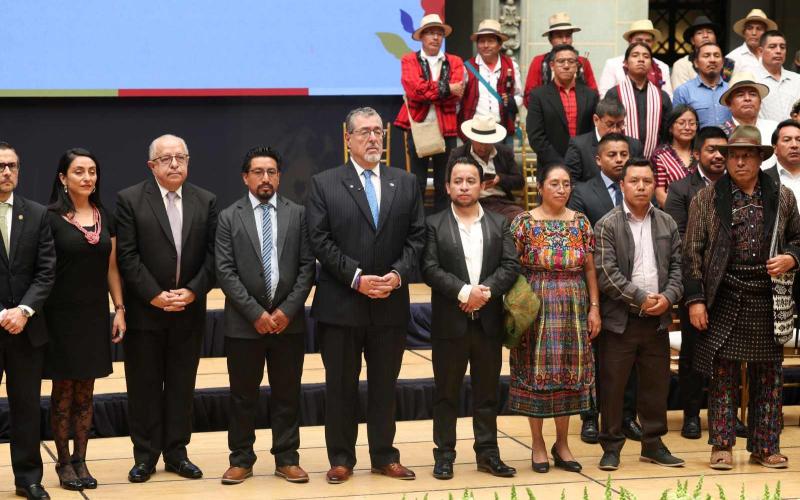 Estado de Guatemala ofrece disculpas públicas a autoridades indígenas criminalizadas por defender la democracia