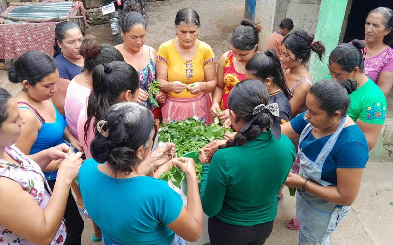 CADER de Jutiapa optimiza conocimientos de comunitarias en temas de alimentación saludable 