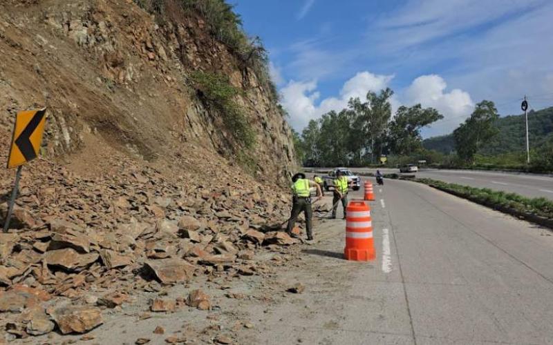 PROVIAL atiende otras 20 emergencias en carreteras durante la temporada de lluvias