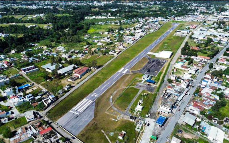 Aeródromo de Huehuetenango avanza en infraestructura ante el crecimiento de sus operaciones  