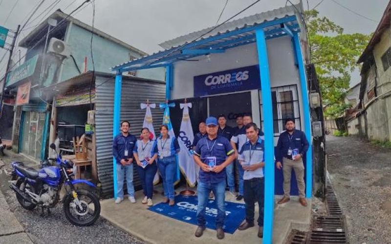 Vecinos de Río Dulce ya cuentan con una agencia postal renovada