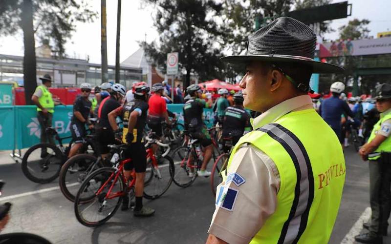 PROVIAL brindar apoyo operativo durante la 65.ª Vuelta Ciclística Internacional a Guatemala