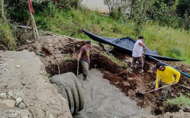 Comunidades de Momostenango se benefician con mejoras en carretera