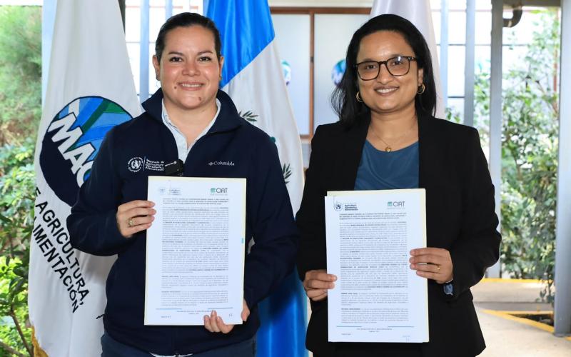 Convenio fortalece cooperación para impulsar una agricultura más resiliente e innovadora
