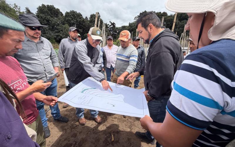 De la teoría a la práctica: concluye taller del programa Suelos y Agua para el Futuro en San Marcos