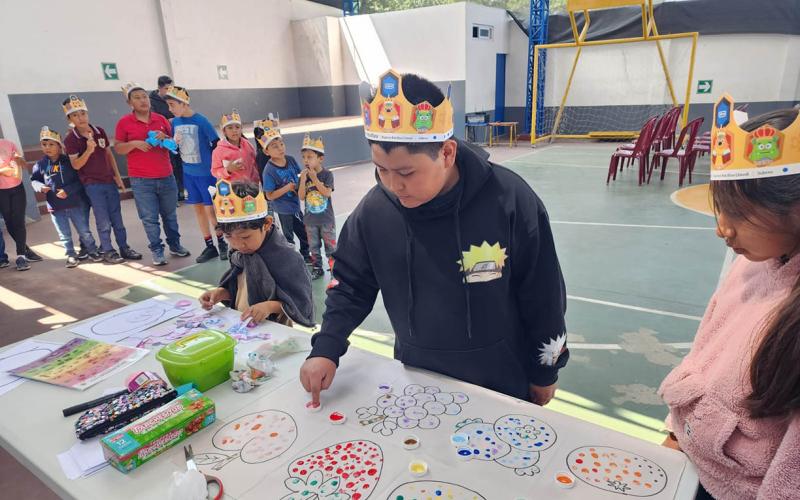 Estudiantes de San Raymundo aprenden acerca de alimentación saludable