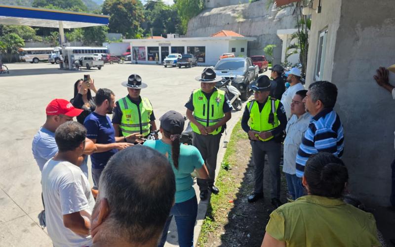 Verifican condiciones de seguridad vial en Agua Caliente