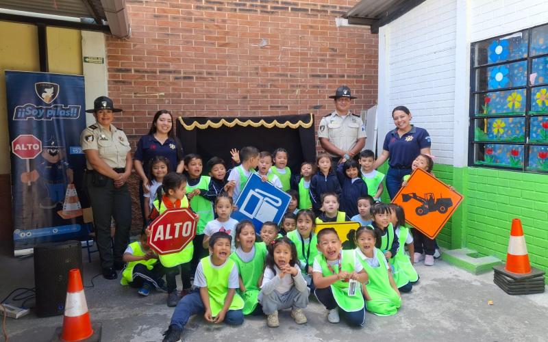 En el Día del niño los "peques" aprendieron sobre seguridad vial